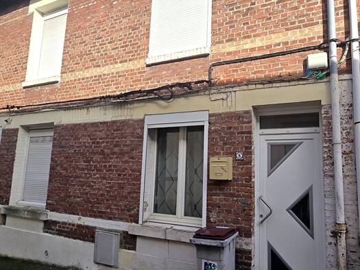 Maison à vendre 50 500 € 2 pièces 1 chambre 60 m² 12 m² de terrain Le Vermandois Saint-Quentin 02100