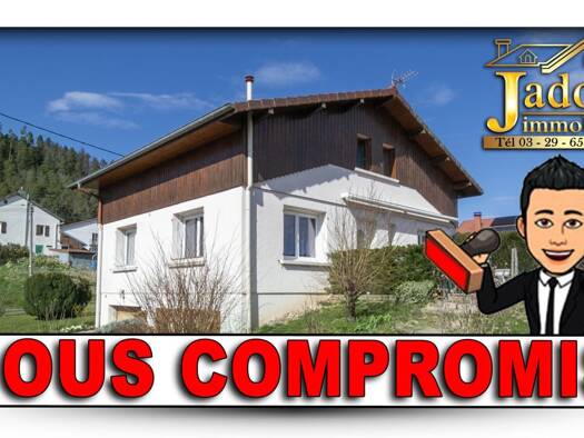 Maison à vendre 162 000 € 6 pièces 4 chambres 119 m² 760 m² de terrain Corcieux 88430