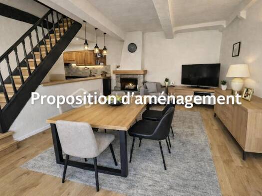 Duplex à vendre 150 000 € 3 pièces 2 chambres 63 m² Étage 1/2 Centre Les Arcs 83460