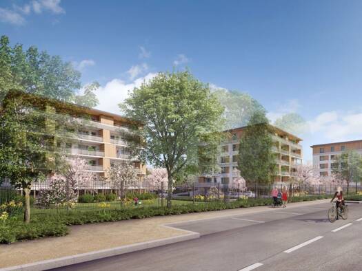 Appartement à vendre - neuf 225 000 € 3 pièces 2 chambres 64,2 m² Étage 1/5 Ouest Trévoux 01600