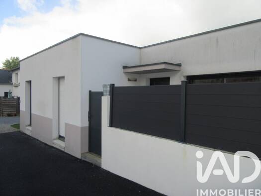 Maison de plain-pied à vendre 307 500 € 3 pièces 2 chambres 75 m² 260 m² de terrain Bois Saint Lys-Florigny Carquefou 44470