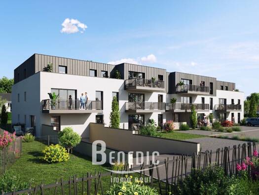 Appartement à vendre - neuf 305 900 € 4 pièces 3 chambres 99 m² Étage 2/2 Uckange 57270