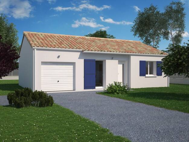 Terrain avec maison neuve à vendre 214 964 € 3 pièces 2 chambres 65 m² 428 m² de terrain Mouilleron-le-Captif 85000