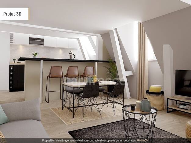 Appartement à vendre 159 900 € 4 pièces 3 chambres 67 m² Étage 3/3 Le Mans 72000