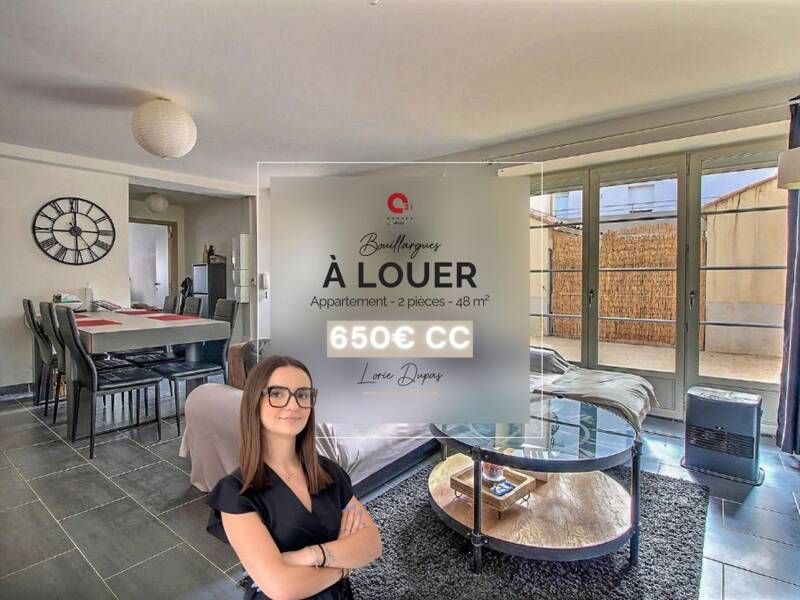 Maison à louer, 48m², BOUILLARGUES