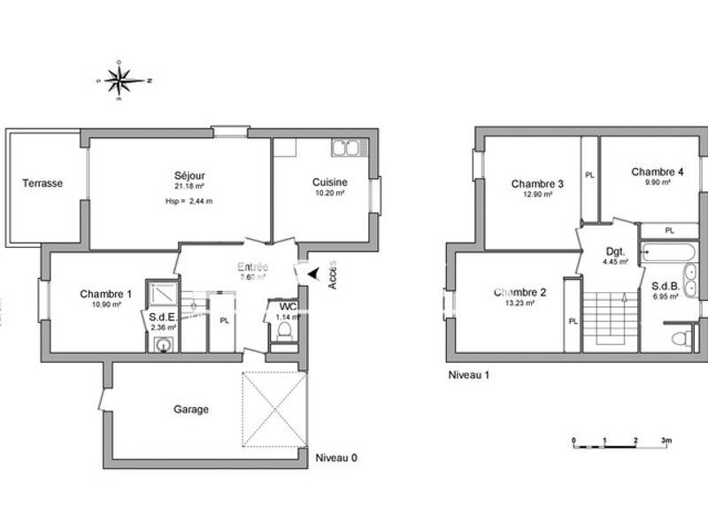 Maison à louer, 102m², AGEN