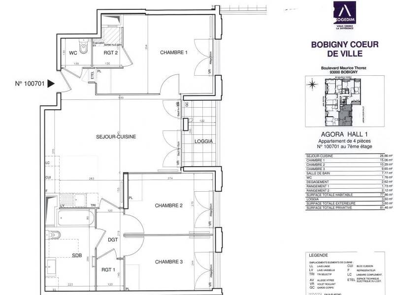 Maison à louer, 76m², BOBIGNY