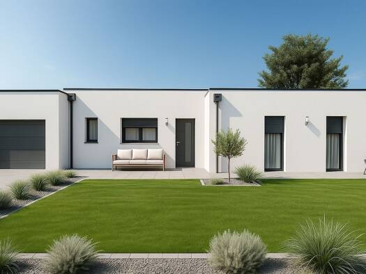 Terrain avec maison neuve à vendre 240 300 € 5 pièces 3 chambres 83,9 m² 1 600 m² de terrain Courcôme 16700