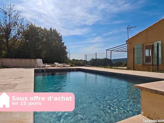 Maison de plain-pied à vendre 249 000 € 4 pièces 3 chambres 81 m² 417 m² de terrain Bras-d'Asse 04270