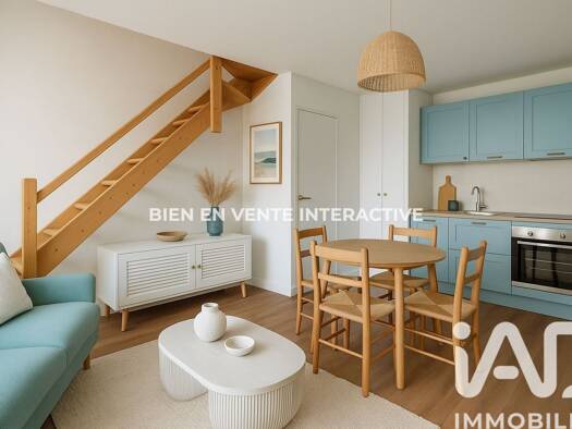 Duplex à vendre 110 500 € 3 pièces 2 chambres 41,6 m² RDC Calvisson 30420