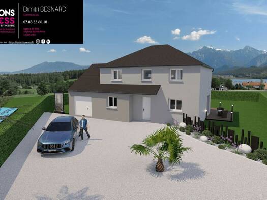 Terrain avec maison neuve à vendre 276 000 € 5 pièces 4 chambres 125 m² 396 m² de terrain May-sur-Orne 14320