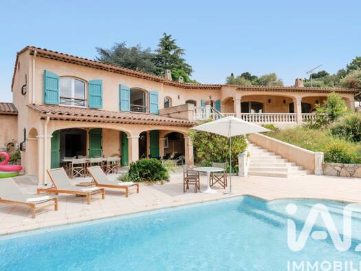 Maison à vendre 1 260 000 € 6 pièces 4 chambres 203 m² 1 634 m² de terrain Nord Pégomas 06580