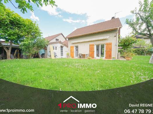Maison à vendre 379 000 € 5 pièces 4 chambres 119 m² 403 m² de terrain La Plaine Sassenage 38360