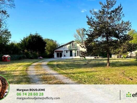 Maison à vendre 498 000 € 5 pièces 3 chambres 144 m² 1 961 m² de terrain Lahonce 64990
