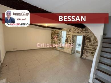 Maison à vendre 118 000 € 3 pièces 2 chambres 72,5 m² Bessan 34550