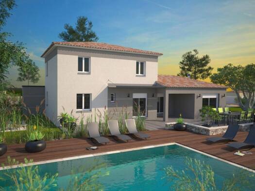 Terrain avec maison neuve à vendre 520 000 € 7 pièces 5 chambres 145 m² 400 m² de terrain Gigean 34770