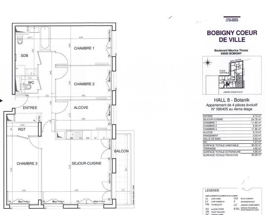 Maison à louer, 85m², BOBIGNY