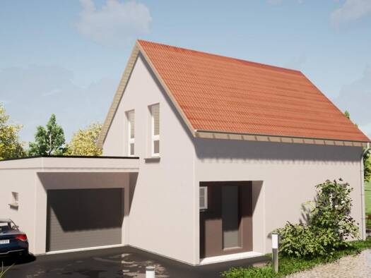 Terrain avec maison neuve à vendre 284 000 € 5 pièces 3 chambres 90 m² 440 m² de terrain Bergholtz 68500