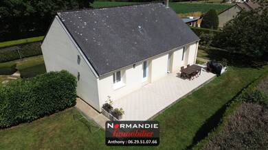 Maison de plain-pied à vendre 200 000 € 4 pièces 3 chambres 97 m² 1 500 m² de terrain Est Yvetot 76190