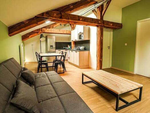 Duplex à louer - logement étudiant 399 € 1 pièce 3 chambres 15 m² 2 étages Bellevue-Solaure Saint-Étienne 42100