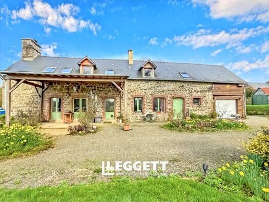 Maison à vendre 259 700 € 5 pièces 3 chambres 135 m² 20 020 m² de terrain Reffuveille 50520