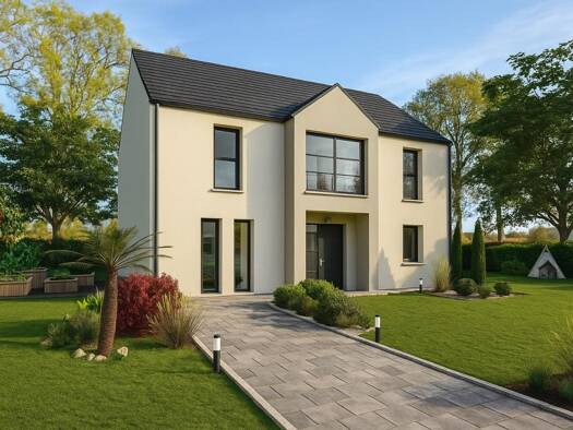 Terrain avec maison neuve à vendre 269 000 € 7 pièces 5 chambres 145 m² 382 m² de terrain Savignies 60650