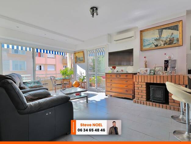 Appartement à vendre 583 500 € 3 pièces 2 chambres 80 m² Étage 3/5 La Source Cannes 06400