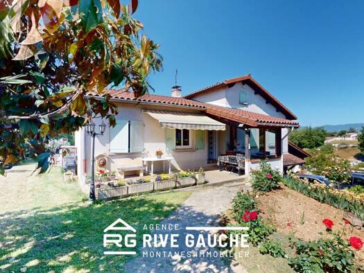 Maison de plain-pied à vendre 183 750 € 5 pièces 4 chambres 115 m² 978 m² de terrain Est Le Péage-de-Roussillon 38550