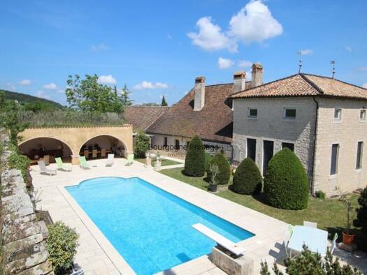 Maison de ville à vendre 1 190 000 € 7 pièces 3 chambres 255 m² 16 888 m² de terrain Centre Ville Tournus 71700