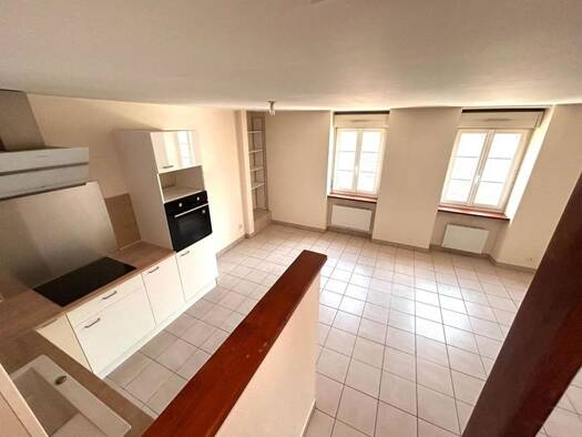 Duplex à louer 480 € 3 pièces 2 chambres 55 m² Étage 1/2 Fourchambault 58600