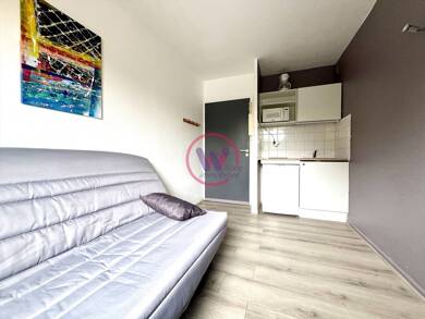 Appartement à louer 400 € 1 pièce 17 m² RDC/1 Jean Jaurès-Cheminots Arras 62000