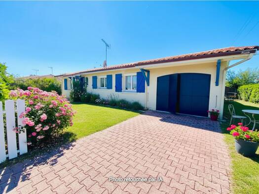 Maison de plain-pied à vendre 399 990 € 4 pièces 3 chambres 106,24 m² 708 m² de terrain Meyran Gujan-Mestras 33470