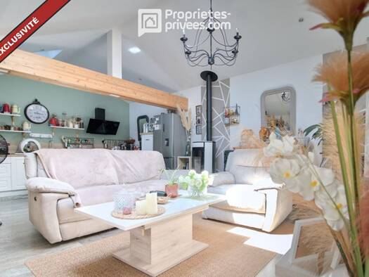 Maison de plain-pied à vendre 171 580 € 3 pièces 1 chambre 65 m² 249 m² de terrain Notre-Dame Cholet 49300