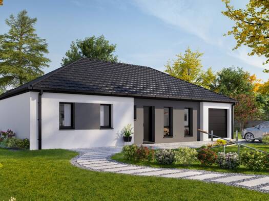 Terrain avec maison neuve à vendre 212 000 € 4 pièces 3 chambres 89,5 m² 380 m² de terrain Agny 62217