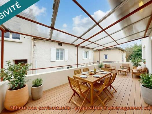 Maison à vendre 110 000 € 4 pièces 3 chambres 90 m² 84 m² de terrain Centre et Est Gond-Pontouvre 16160