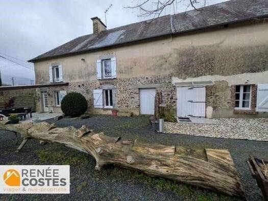 Maison en viager occupé Bouquet 60 900 € 1 pièce 1 chambre 152 m² 5 277 m² de terrain Dangy 50750