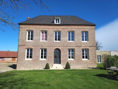 Maison à vendre 695 000 € 5 pièces 3 chambres 159,5 m² 6 800 m² de terrain Saint-Aubin-sur-Scie 76550