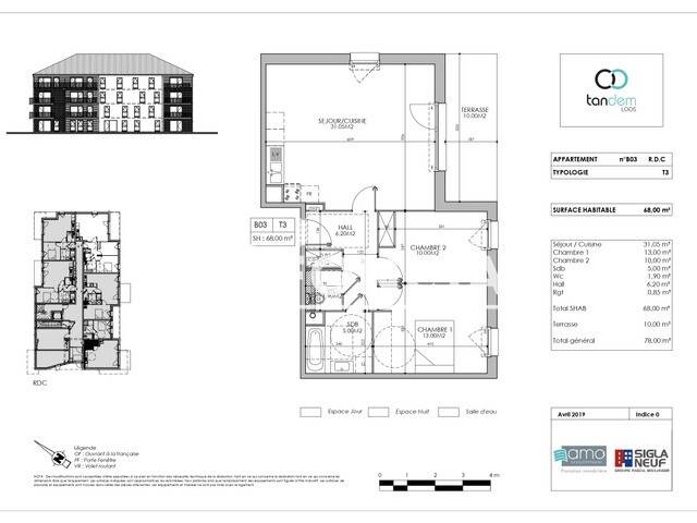 Maison à louer, 68m², LOOS