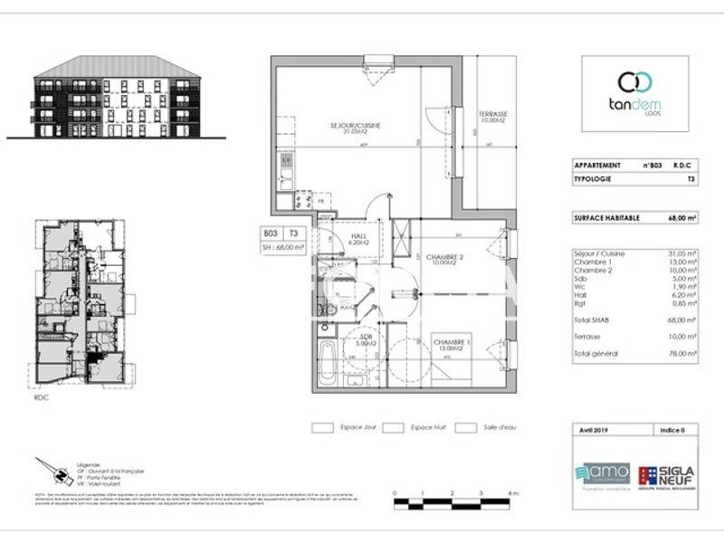 Maison à louer, 68m², LOOS