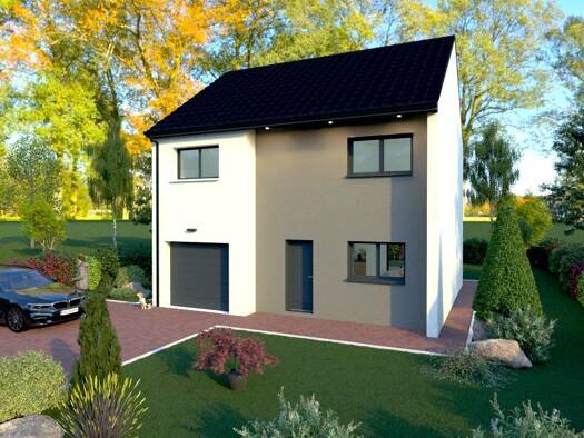 Terrain avec maison neuve à vendre 397 600 € 5 pièces 3 chambres 120 m² 1 026 m² de terrain Bersée 59235