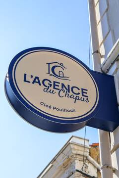 L'agence du Chapus logo