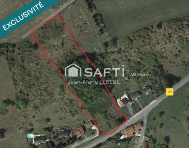 Terrain viabilisé à vendre 70 000 € 10 237 m² de terrain Marbot-Hinot Bradfer Naives-Rosieres 55000