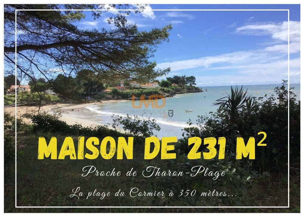 Maison à vendre, 231m², LA PLAINE SUR MER