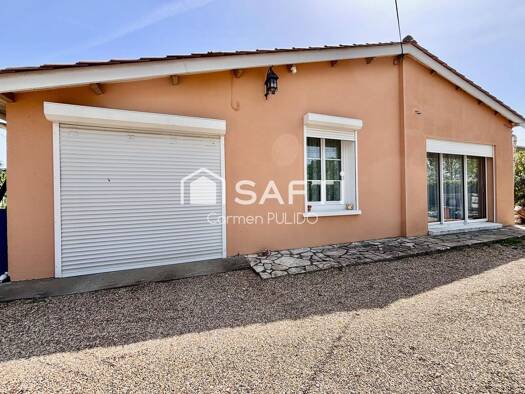 Maison de plain-pied à vendre 184 900 € 3 pièces 2 chambres 60 m² 932 m² de terrain Saint-Magne-de-Castillon 33350