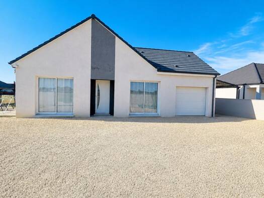 Maison de plain-pied à vendre 257 000 € 4 pièces 3 chambres 95 m² 740 m² de terrain Jonches-Laborde-Chesnez-Vaux Auxerre 89000