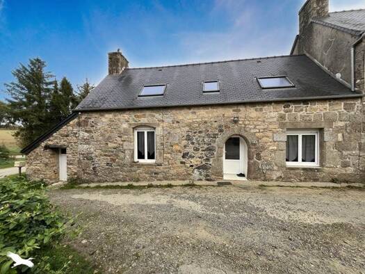 Maison à vendre 96 624 € 3 pièces 2 chambres 73 m² 1 410 m² de terrain Pédernec 22540