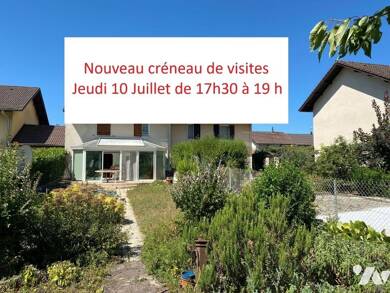 Maison à vendre 295 000 € 5 pièces 2 chambres 109 m² 377 m² de terrain St Alban Leysse 73230