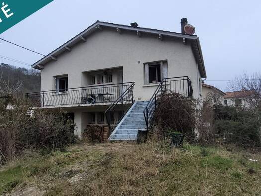 Maison à vendre 123 000 € 5 pièces 3 chambres 70 m² 570 m² de terrain Sauveterre-la-Lémance 47500