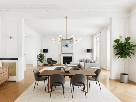 Appartement à vendre 2 575 000 € 7 pièces 4 chambres 284 m² Étage 1/6 Porte Dauphine Paris 16ème arrondissement 75016
