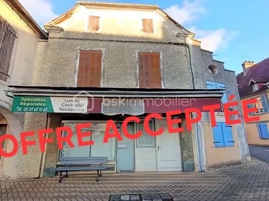 Maison à vendre 70 000 € 7 pièces 4 chambres 170 m² 135 m² de terrain Lembeye 64350